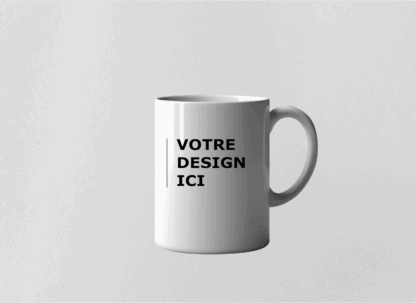 Mug blanc personnalisé